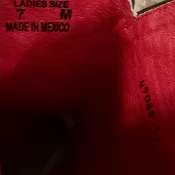 ⭐️Macie Bean Smokey & The Bandit Embroidered Leather Boots⭐️ - Picture 7 of 8